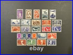 Timbre France Collection Année 1936 complète NEUFS sans charnière MNH