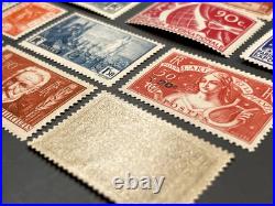 Timbre France Collection Année 1936 complète NEUFS sans charnière MNH Timbre France Collection Année 1936 complète NEUFS sans charnière MNH