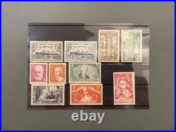 Timbre France Collection Année complète 1935 NEUFS trace charnière MLH / MH