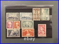 Timbre France Collection Année complète 1935 NEUFS trace charnière MLH / MH Timbre France Collection Année complète 1935 NEUFS trace charnière MLH / MH