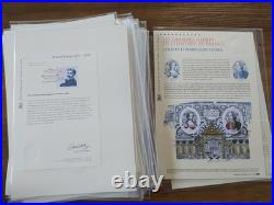 Timbre France Documents philatéliques Année 2022 complète 55 feuillets neuf bloc