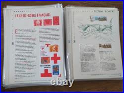 Timbre France Documents philatéliques Année 2022 complète 55 feuillets neuf bloc