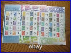 Timbre France Lot 14 Feuilles Personalises Neuf