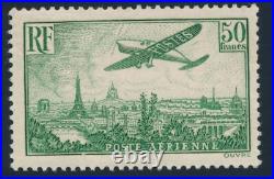 Timbre France PA 14 signé jfbrun rousseur au dos voir photo ref N 24/7