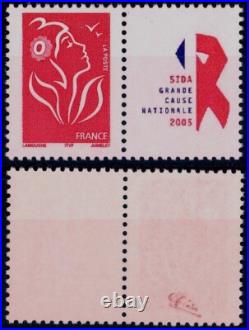 Timbre Personnalise Lamouche Tvp Rouge Essai Gomme Avant La Production Des Adhes