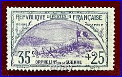 Timbre de France Neuf Orphelins N° 152 Signé TTBE