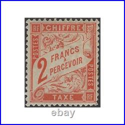 Timbre taxe de France type Duval N°41 neuf