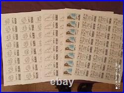 Timbres 100gr international lettre prioritaire 5 feuilles de 24 timbres 540