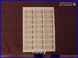 Timbres 100gr international lettre prioritaire 5 feuilles de 24 timbres 540