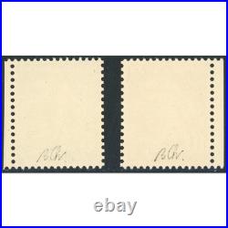Timbres De France N°241 Et 242 Neufs Qualité Luxe Signés Brun Cote 1000