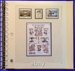 Timbres FRANCE neufs Collection 1849 2017, 23 albums SAFE 5 N°19 2009-2010