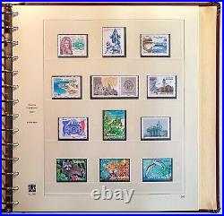 Timbres FRANCE neufs Collection 1849 2017, 23 albums SAFE 6 N°18 2007-2008
