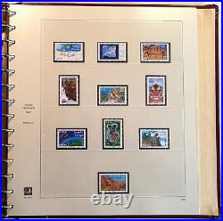 Timbres FRANCE neufs Collection 1849 2017, 23 albums SAFE 6 N°18 2007-2008