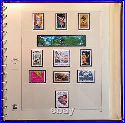 Timbres FRANCE neufs Collection 1849 2017, 23 albums SAFE 6 N°18 2007-2008