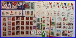 Timbres FRANCE neufs lot 21 blocs ou carnets Valeur faciale 164