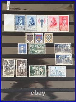 Timbres France Album Collection Avancée De 1939 À 1959 Neufs & Cote 1250