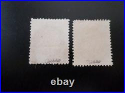 Timbres France Cérès n° 55 et 59 neufssignés dents courtes voir scan