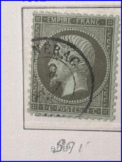 Timbres France, Napoléon Empire 1862/1871, obl, cote 600