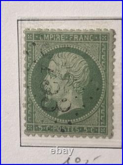 Timbres France, Napoléon Empire 1862/1871, obl, cote 600