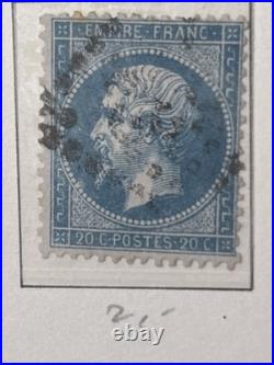 Timbres France, Napoléon Empire 1862/1871, obl, cote 600