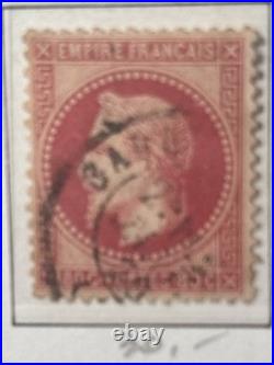 Timbres France, Napoléon Empire 1862/1871, obl, cote 600