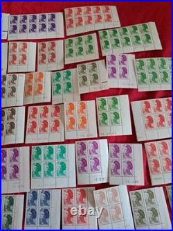 Timbres France Neufs 50 COINS DATES LIBERTE DE DELACROIX LUXE BONNE VALEUR