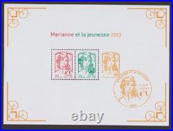 Timbres France Neufs Annee 2013 Complete N 4711/4831 +bf 133