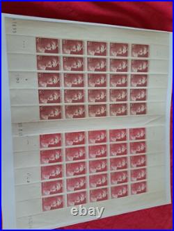 Timbres France Neufs LES 4 FEUILLES MARIANNE DE GANDON 730 A 733 RARISSIME