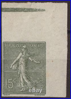 Timbres France Neufs N 130 Non Dentele Signe Ref 1630