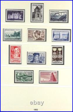 Timbres France années 1950 à 1954 complètes neufs