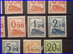 Timbres France colis postaux petit colis 1960 serie yt 31/47 neufs XX