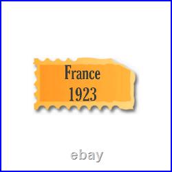Timbres France neufs 1923 année complète