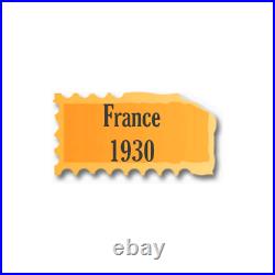 Timbres France neufs 1930 année complète