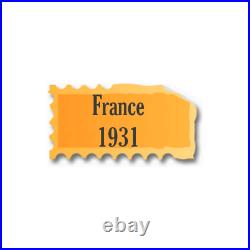 Timbres France neufs 1931 année complète