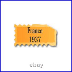 Timbres France neufs 1937 année complète