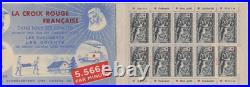 Timbres France neufs 1952 Carnet Croix-Rouge 1952 cote 550,00 Timbres France neufs 1952 Carnet Croix-Rouge 1952 cote 550,00