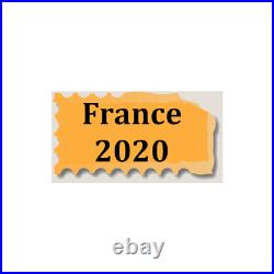 Timbres France neufs 2020 année complète