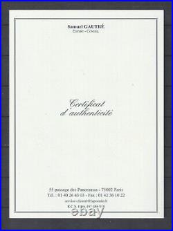 Timbres France neufs MNH année 1903 n° 129 à 133 (Y&T) certificat