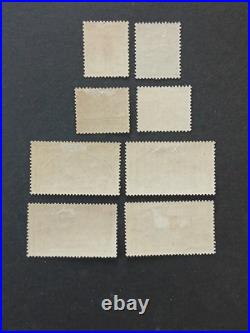 Timbres France série orphelins de guerre 1918 yt 148/155 neufs