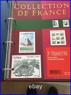 Timbres Gommes Annee Complete 2007 Les 4 Trimestres Collection De France