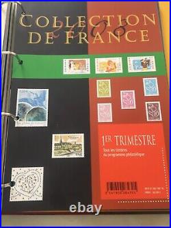 Timbres Gommes Annee Complete 2008 Les 4 Trimestres Collection De France