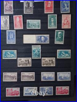 Timbres français neufs, période 1900-1939, sans charnières