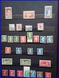 Timbres français neufs, période 1919-1929