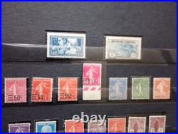 Timbres français neufs, période 1919-1929