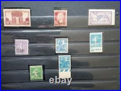 Timbres français neufs, période 1919-1929