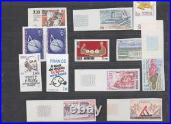 + Tres Beau Lot De Timbres Non Denteles Neufs Luxes Mnh / Cote 1600e