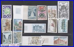 + Tres Beau Lot De Timbres Non Denteles Neufs Luxes Mnh / Cote 1600e