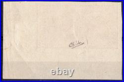 VARIETE N°33cd ORANGE COLIS POSTAUX SANS LEGENDE ET NON DENTELE SIGNE CDF