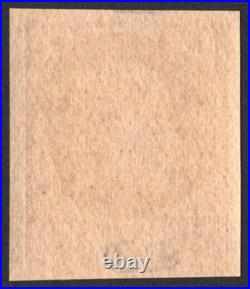 Variété Non émis ND de 1941 N°525B Pétain 3f brun /TB Signé Calves