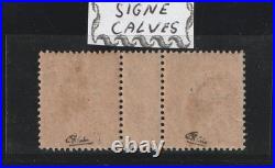 Variété Timbres Millésime chiffre 6 N° 109 Signé Calves